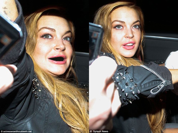 
	
	"Cô nàng lắm chiêu" Lindsay Lohan.